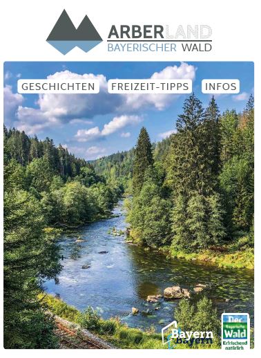 Imageprospekt ARBERLAND. Foto: Kreisentwicklung Landkreis Regen - Tourismus- & Freizeitförderung.